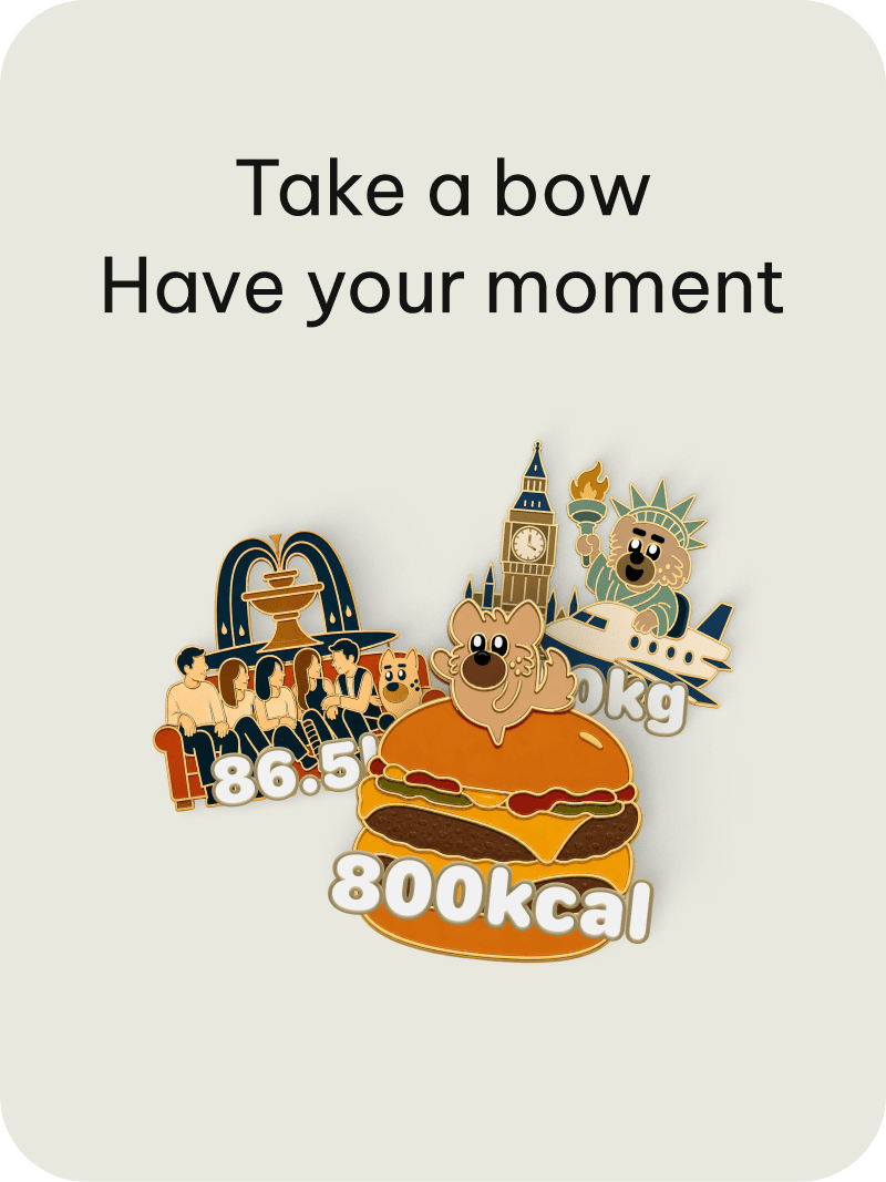 Take a bow. Have your moment.